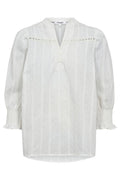 Maddie Frill Ss Shirt 35819 | Weiß
