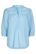 Driva Bluse | Chambray Blau