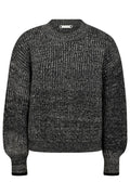 Row Melange Knit 32171 | Weiß Schwarz