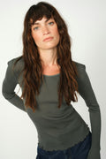 Elaine O-Ls Seamless Tee | Urban Chic