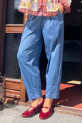 Davina Barrel Pant | Helles Denim Melange