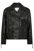Floyd Crop Lederjacke 30299 | Schwarz