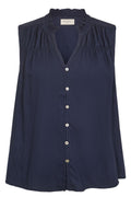 Ally Bluse 204376 | Marineblauer Blazer