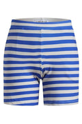 Alma Shorts (Kinder) | Streifen-Elfenbein-Cobolt