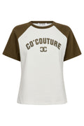 Edge Block Tee 33169 | Offwhite Militär Olivgrün