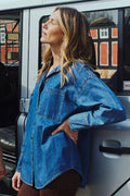 Lisea Hemd 206588 | Mittelblauer Denim