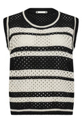 Hoopa Stricktop 32187 | Offwhite Schwarz