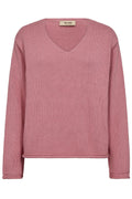 Bine Ls V-Ausschnitt Strick | Cashmere Rose