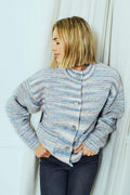 Grsclas Cardigan 205841 | Star Offwhite Babyblau