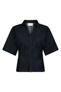 Spenda Jeansbluse | Dunkelblau