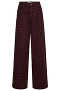 Leo Wide Pant 31287 | Weinrot