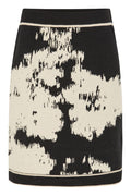 Srrogue Musterrock Nederdel | Jacquardmuster Arctic Wolf