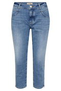 Naomi Olymponesize Jeans Capri | Capri Mittelblau