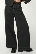 Hnoble Draped Pant Ankle | Knöchel Schwarz