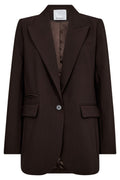 Vola Single Oversize Blazer 30050 | Dunkelbraun