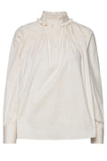 Hattie Ls Bluse | Ecru