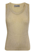 Relena Imanja Strick-Tanktop | Gold