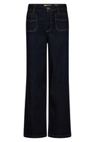 Colette Deluxe Jeans 32' | Dark Blue | Jeans fra Mos Mosh