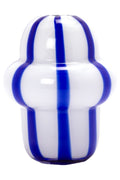 Vase Bolsje (25 cm) | Weißer Cobolt