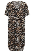 Floi Kleid | Simply Taupe Schwarz