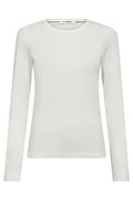Granny Embroidery Ls Tee 33180 | Weiß