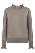Katie Pullover 205095 | Wüstentaupe-Melange