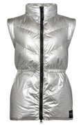 Metalcc Pufferweste | Silber