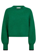 Coralie Crop Rib O-Knit 32140 | Grün
