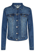 Rockjacke | Mittelblauer Denim