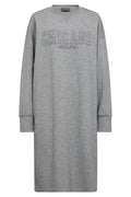 Renzi O-Ls Sweatkleid | Graue Melange