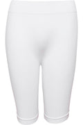 Nahtlose Shorts | Weiß