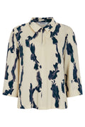 Srginny Bluse Sr225-701 | Abstrakte Blume