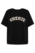 Carol Tee 207405 | Schwarz mit Mondstrahl | T-Shirt von Freequent