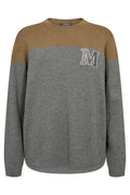 Fast Tani Ls Knit | Grau Melange