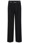 Amina Logo Hose | Schwarz