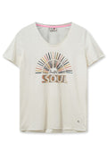 Caro O-Ss Tee | Ecru