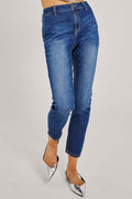 Jane Pant | Mittelblauer Denim