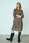 Aby Kleid 206608 | Oxford Tan Schwarz