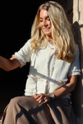 Coco SS Jacke | Elfenbein