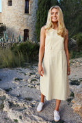 Rikke Jeanskleid | Cashewcreme