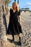 Maiken SS Kleid | Schwarz