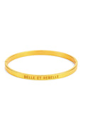 Belle Et Rebelle Armreif | Golden