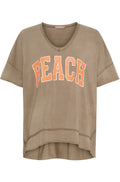 Nella Tee | Marrone/Arancio | T-Shirt von Marta du Chateau