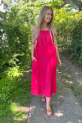 CallumCC Smock Kleid mit langen Trägern | Margherita | Kjole von Co'couture 