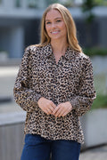 Bea Bluse | Leopard