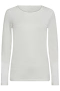Daisy Basic Bluse | Offwhite
