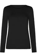 Daisy Basic Bluse | Schwarz