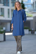 Ivy Kleid | Blau