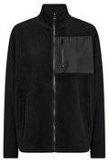 Carrow Fleecejacke | Schwarz