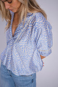 Aleyna Saku Bluse | Ecru